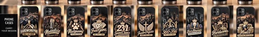 HardworkPNW Empire tough phone case concepts for iPhone and Samsung